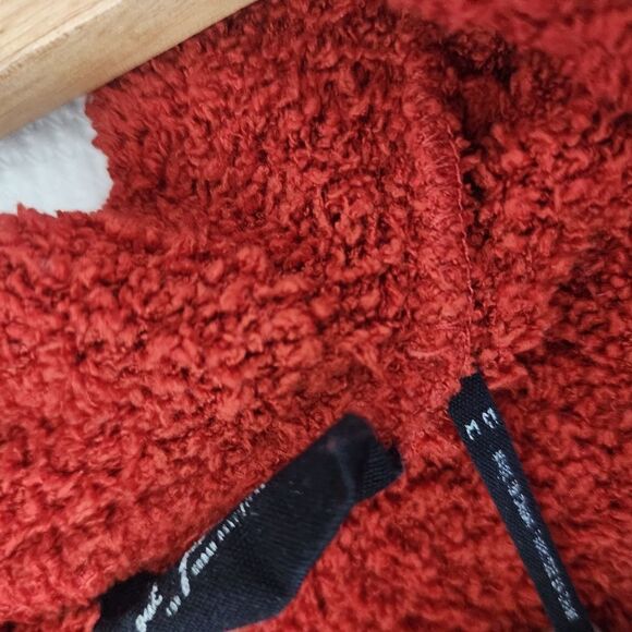 Anthropologie Out from under sweater  fluffy semi crop button front sweater - Picture 10 of 10